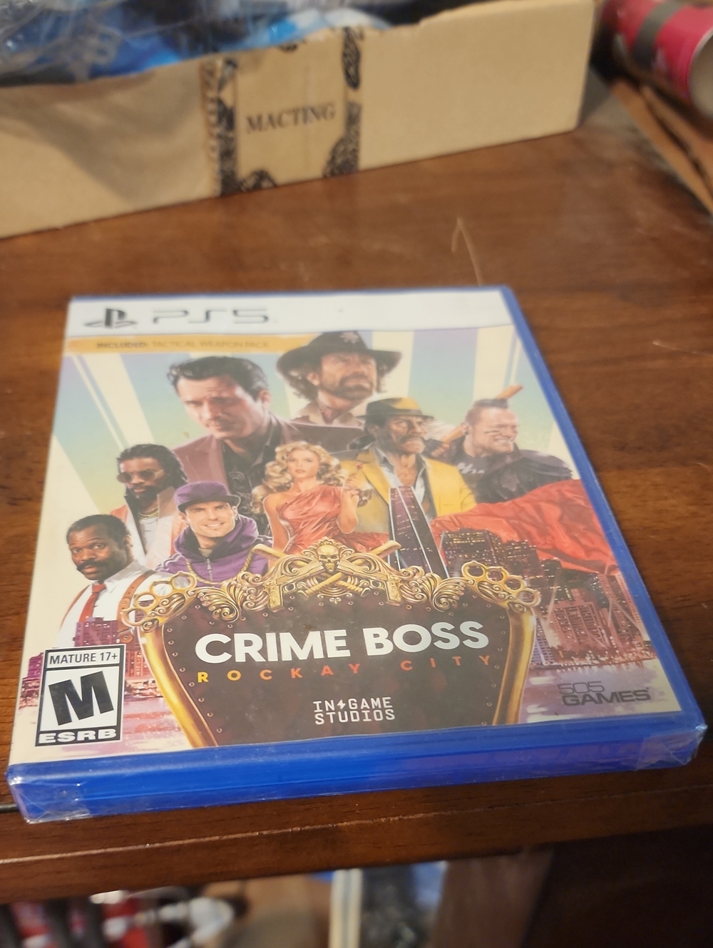Crime Boss: Rockay City (PS5) — Blue Case